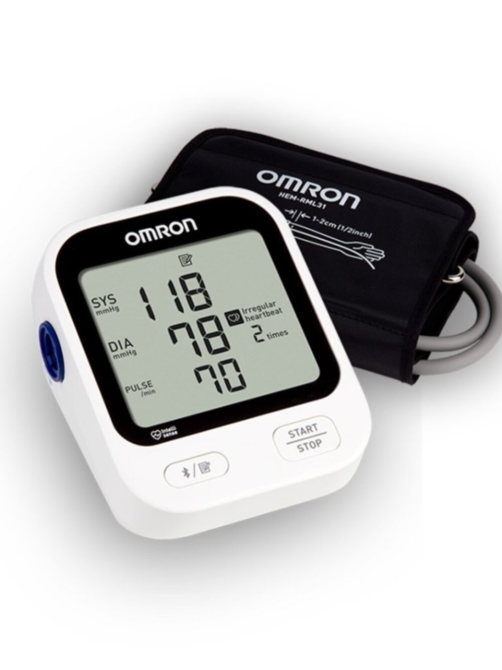 Omron 5 Series Upper Arm Blood Pressure Monitor BP7255 - Sealed Box